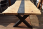 Preview: Tabletop oak finished with roof slate and plant case