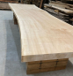 Preview: Solid wood slab of black poplar