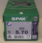 Preview: Spax Universalscrew, WIROX,  Torx T-Star Plus 5 x 70 mm (200 pieces)