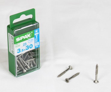 Spax Stainless steel T-Star plus 3,5 x 30 mm (25 pieces)