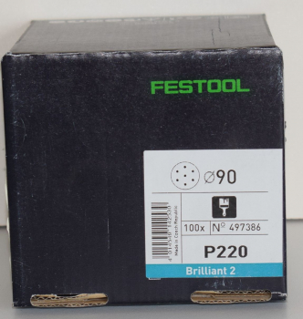 Festool Schleifpapier 497386 Brilliant 2 P220