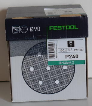 Festool Schleifpapier 497387 Brilliant P240