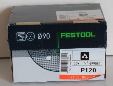 Festool Schleifpapier 499081 Rubin 2 P120