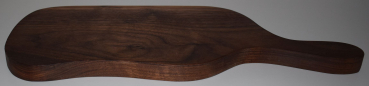 Breakfast board made of American walnut curved