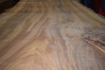 Sample photo treated lumber as a tabletop