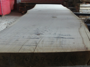 Oak tabel top (EE-30) not trimmed