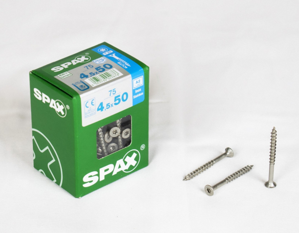 Spax Stainless steel T-Star plus 4,5 x 50 mm (75 pieces)