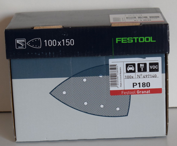 Festool Sandpaper 497140 Garant P180