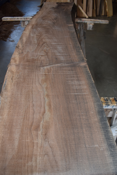 amerikanische Nussbaum Bohle sägerauh (NB-AM-1-2) Juglans nigra