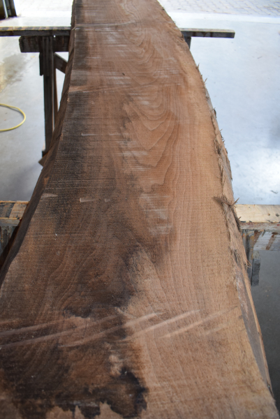 amerikanische Nussbaum Bohle sägerauh (NB-AM-1-2) Juglans nigra