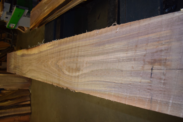 amerikanische Nussbaum Bohle sägerauh (NB-AM-14-7) Juglans nigra