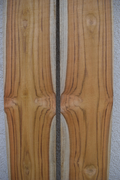 Teak  Bohlen Set 10 Stück (TKBU_9) 2200x100-140x20 mm
