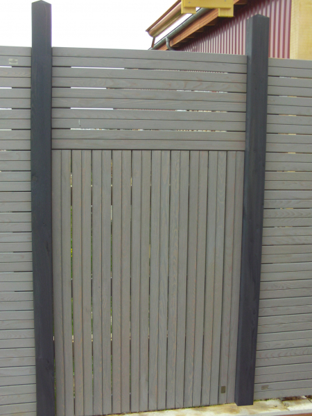 Modesty panel CUBUS Vario alpina gray 1790x40x1790 mm